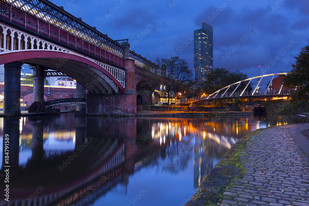 Fototapeta premium Castlefield in Manchester