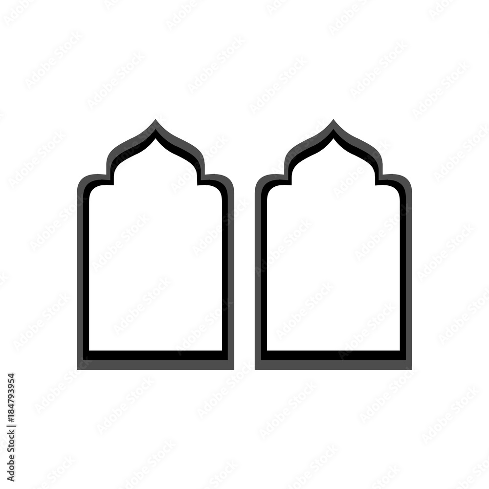 Window icon. Vector Illustration Window icon. Vector Illustration