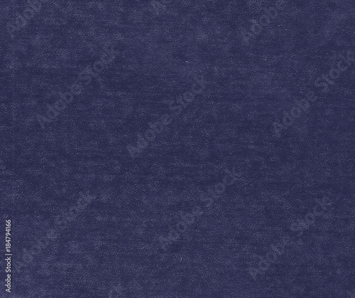 blue color artificial leather surface.