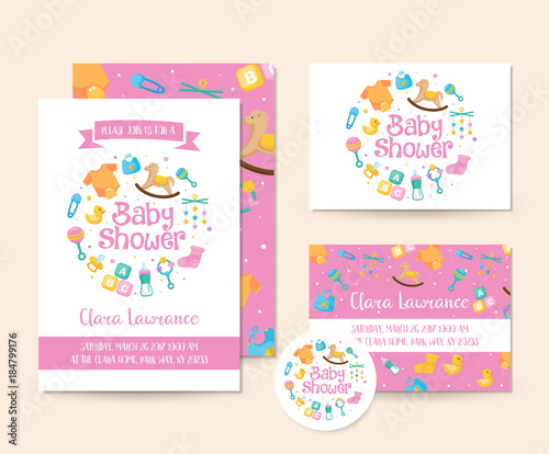 Cute Baby Shower Invitation