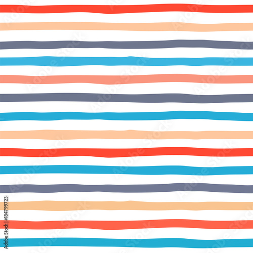 Seamless pattern with multicolor stripes . Vector background