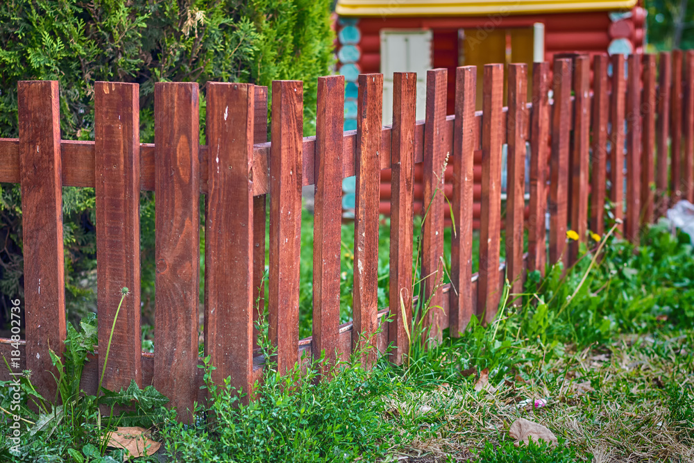 Wooden fence Wooden fence