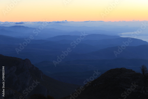 sunrise in the mountains © Venera