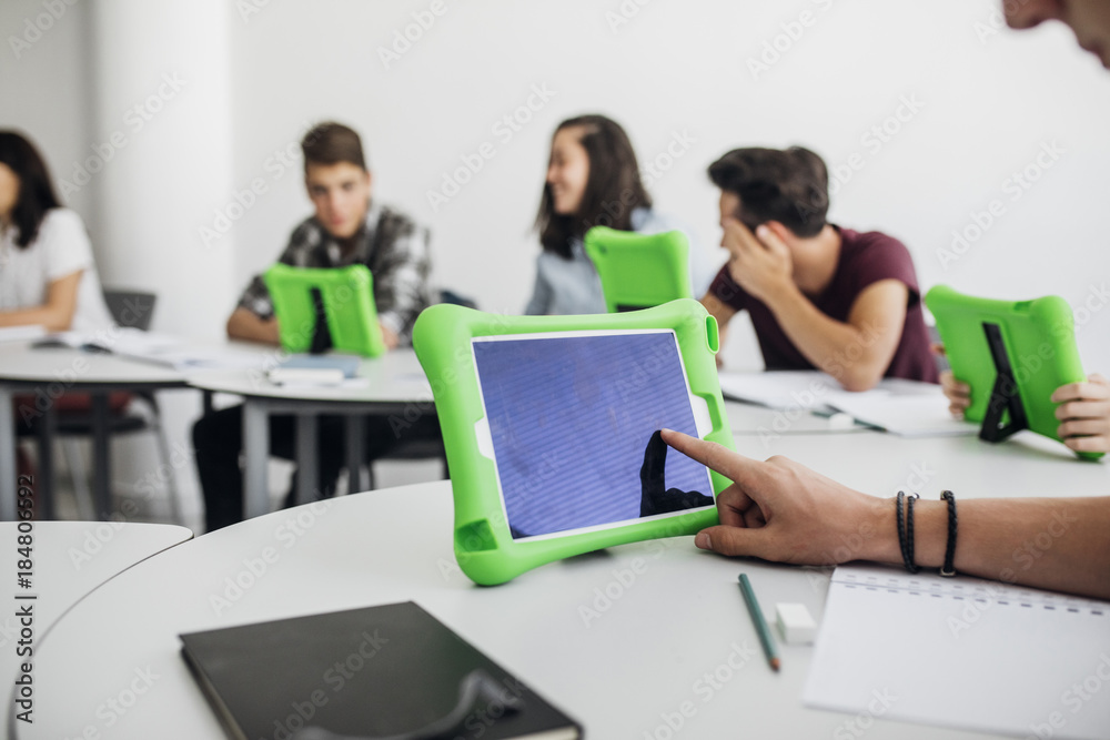 Students Using Technology Students Using Technology