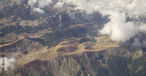 View on Albanian mountains