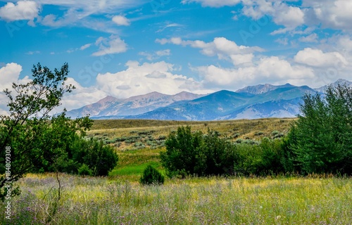 The stunning mountains and meadows of Big Sky Country in Montana.