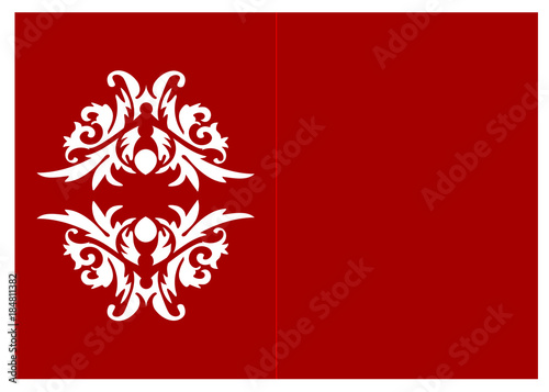 Laser cut vector template