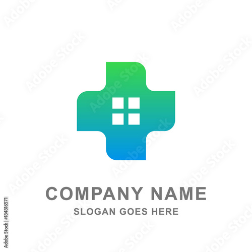 Medical Healthcare Drugstore Pharmacy Logo Vector