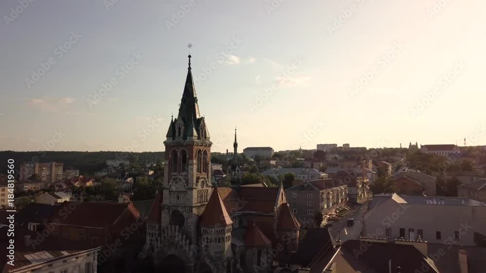 Dominican church of St. Stanislaus in Chortkiv founded in 1610, Ternopil region, Ukraine Dominican church of St. Stanislaus in Chortkiv founded in 1610, Ternopil region, Ukraine