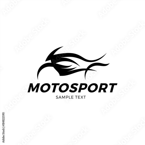 Motosport Vector Logo Design Template