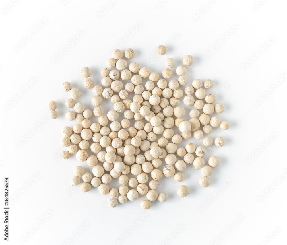 pepper corn on white background pepper corn on white background