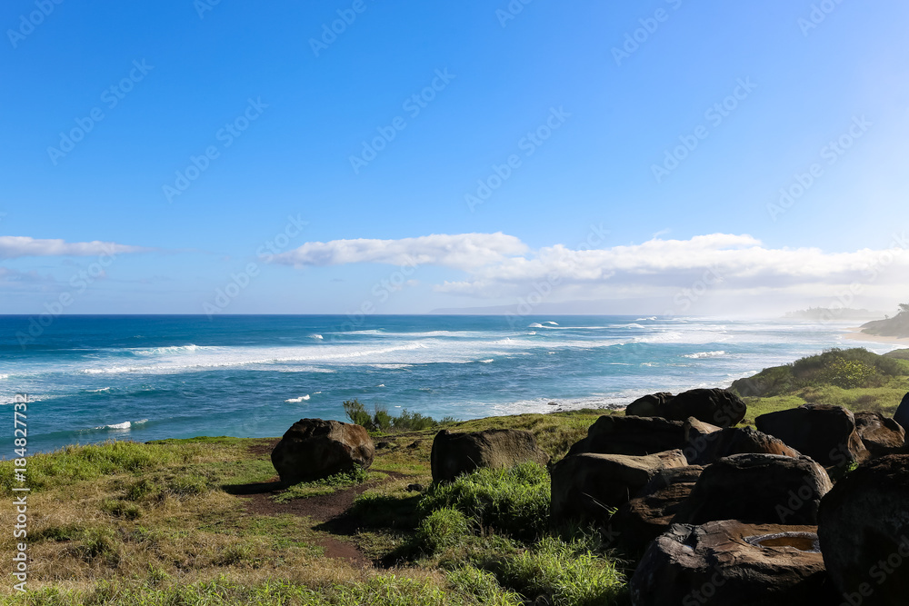 Kaena Point Trail at North Shores of Waialua, Oahu, Hawaii