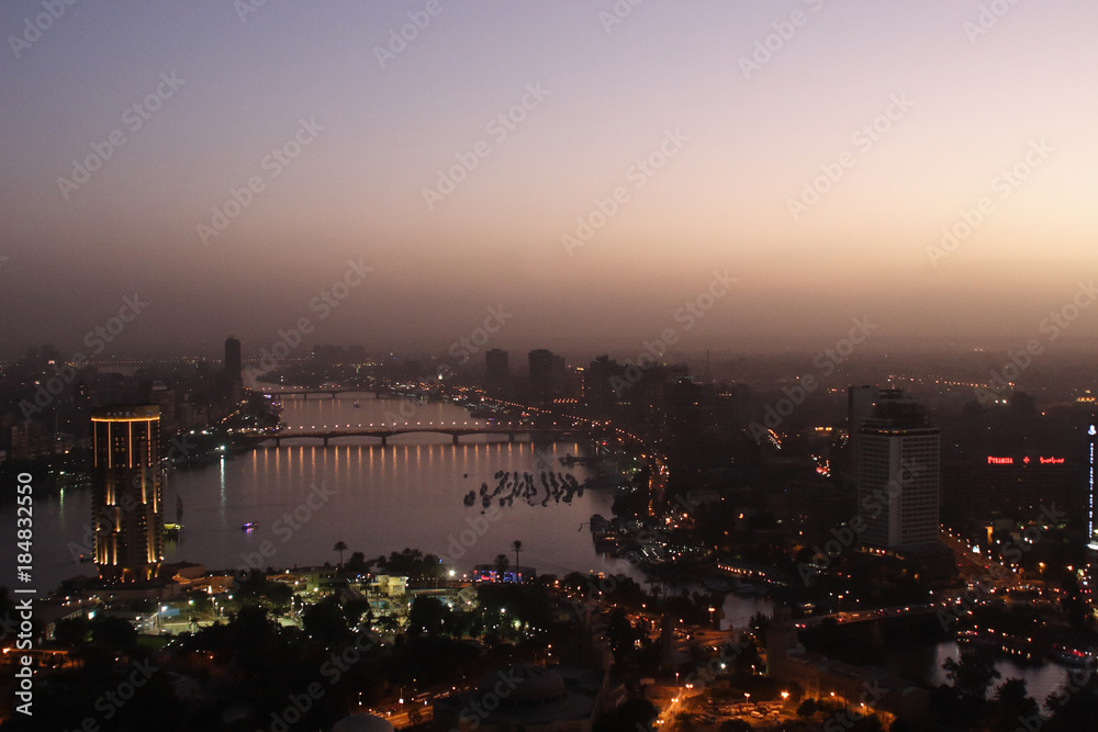 Cairo at the evenning