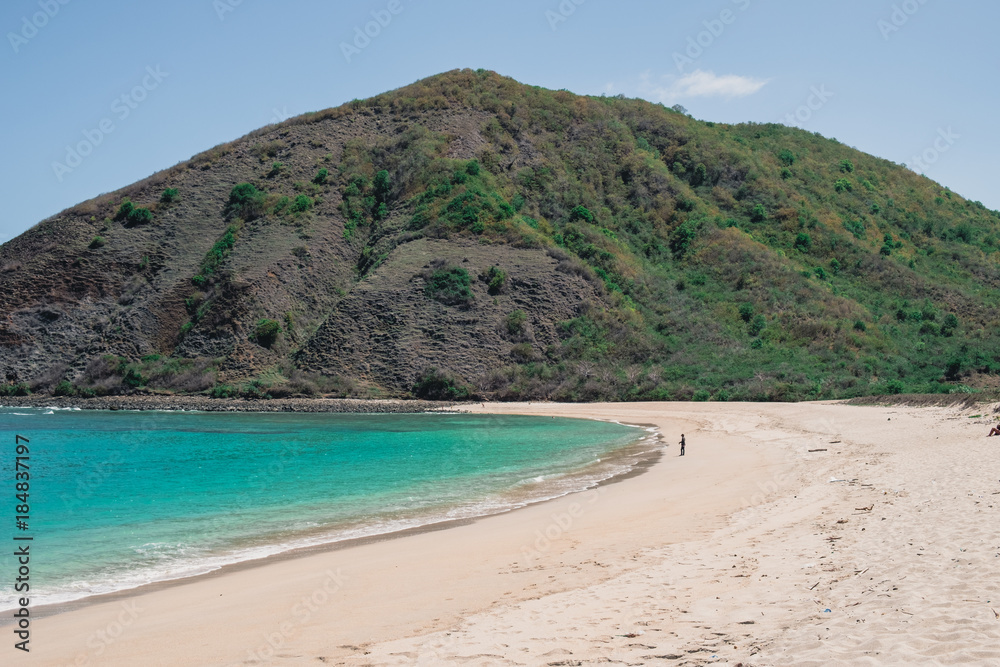 Strand in Lombok, Indonesien