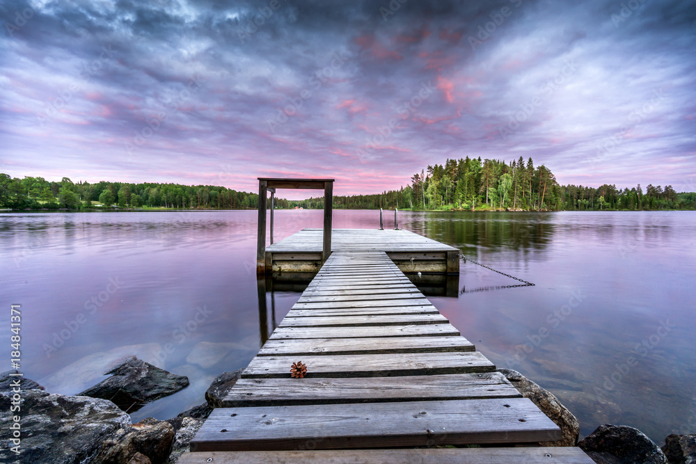 Naklejka premium Bryggan dalsland