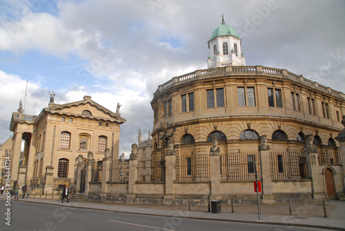 Sheldonian Theatre and Clarendon Building at Broad Street, Oxford © Alexander