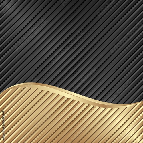 black and golden texture divided into two