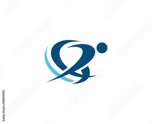 Running men logo