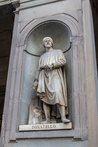 Statue of Donatello, Florence, Italy
