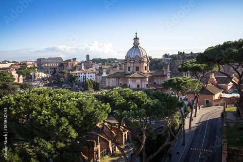 Santa Maria di Loreto and Most Holy Name of Mary in Rome, Italy