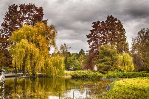 Danube park in Novi Sad, Serbia