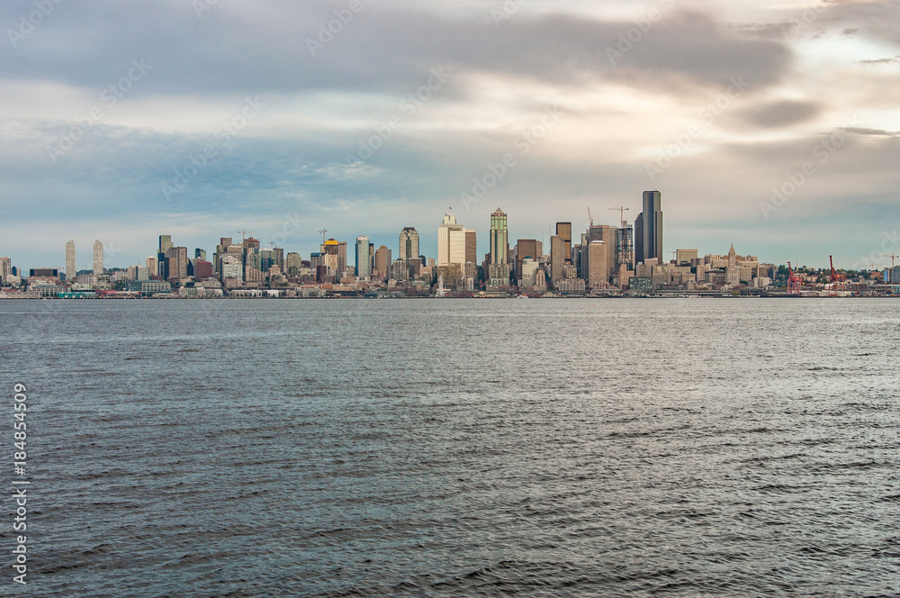 Skyline view on Seattle