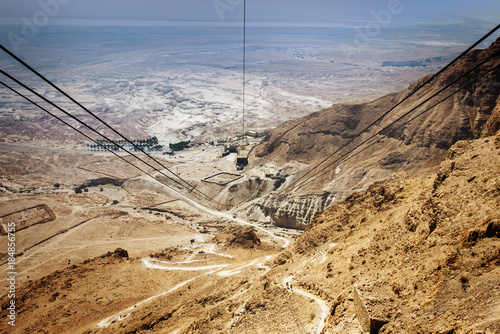 Masada fortress in israel