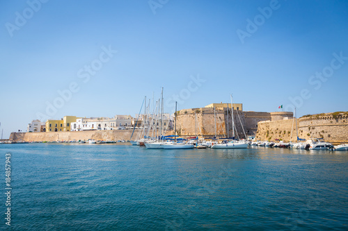 Gallipoli, Italy - historical centre view from the sea © Paolo Gallo