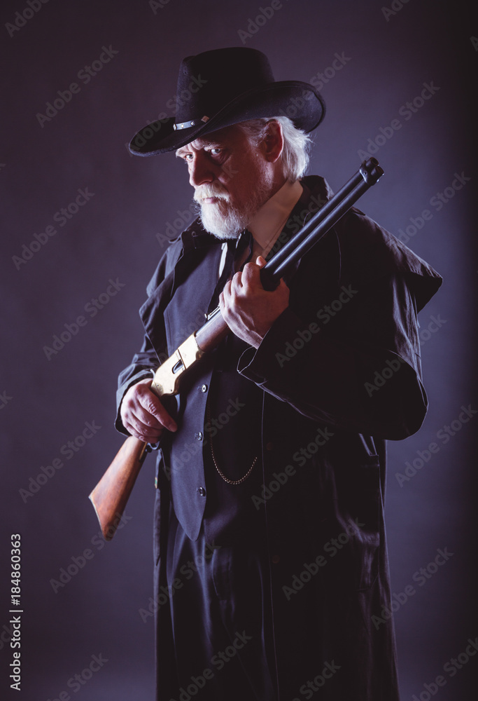 Alter Revolverheld Cowboy