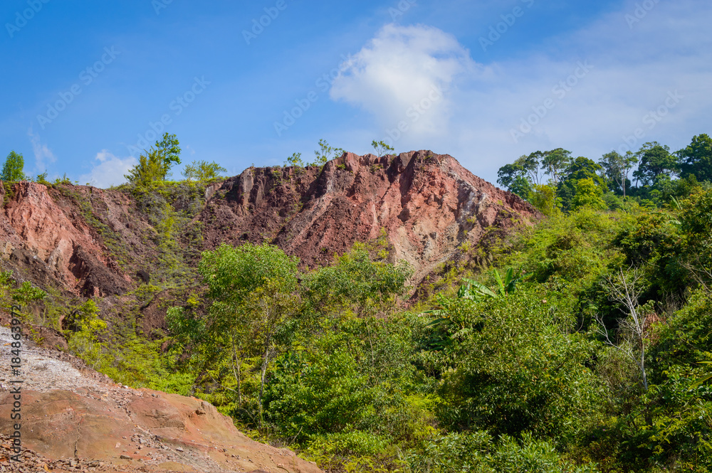 Summer mountain landscape