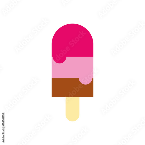 Isolated popsicle design