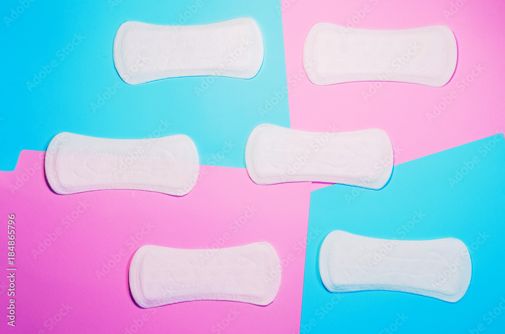 feminine hygiene. Padding for comfort and body care