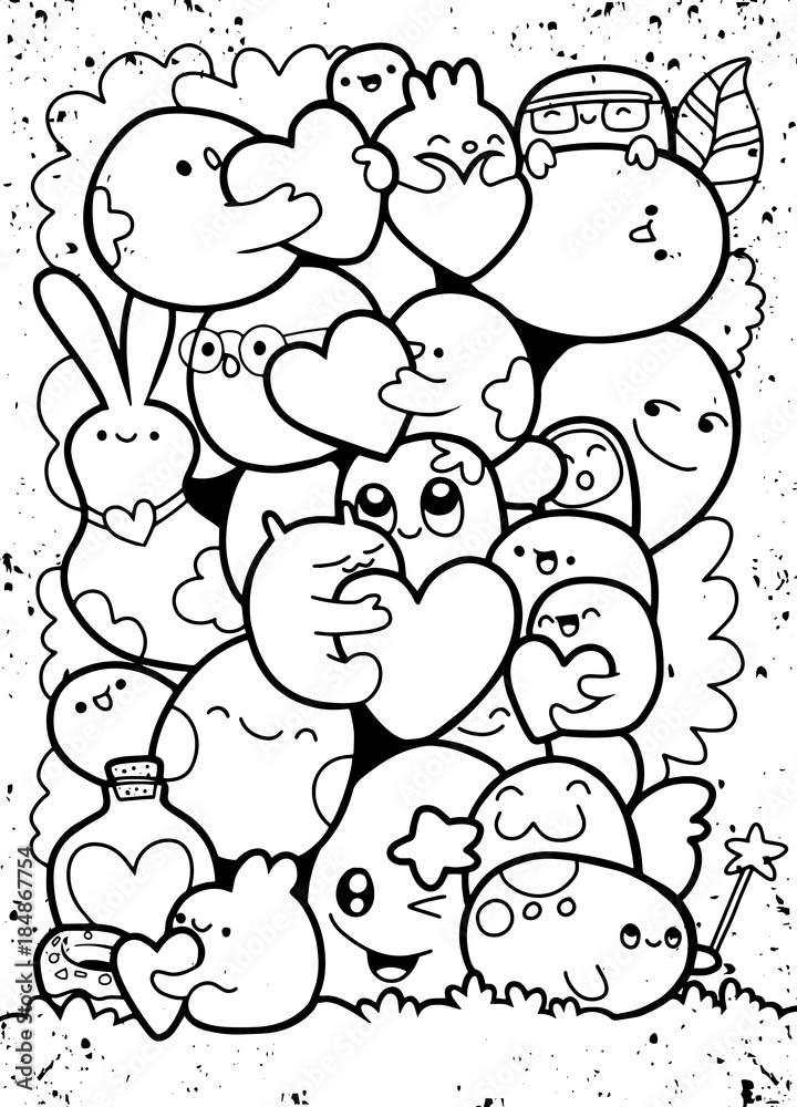 770 Collections Cute Monster Coloring Pages Best