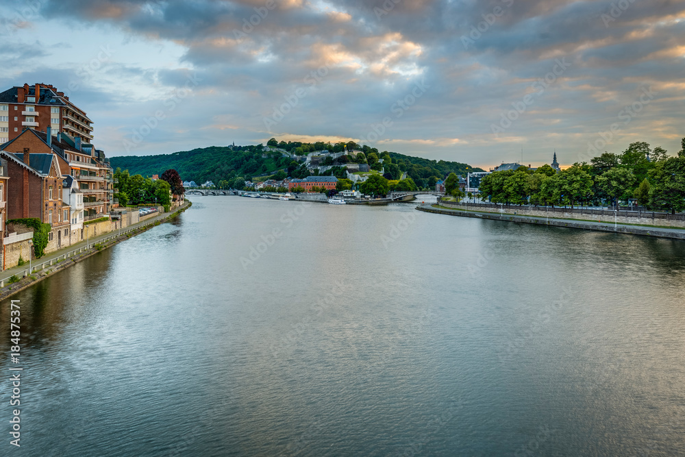 River Meuse through Namur, Belgium