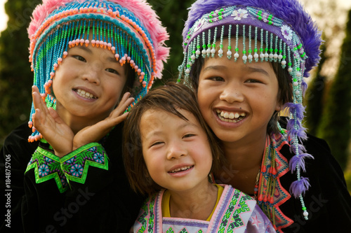 Hmong Hill Tribe Girls