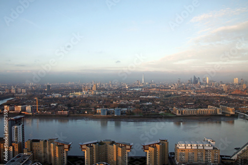 panoramic view at london photo