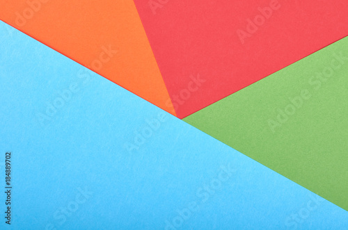 Material design style of color paper. Template for background and web. Vivid colors.