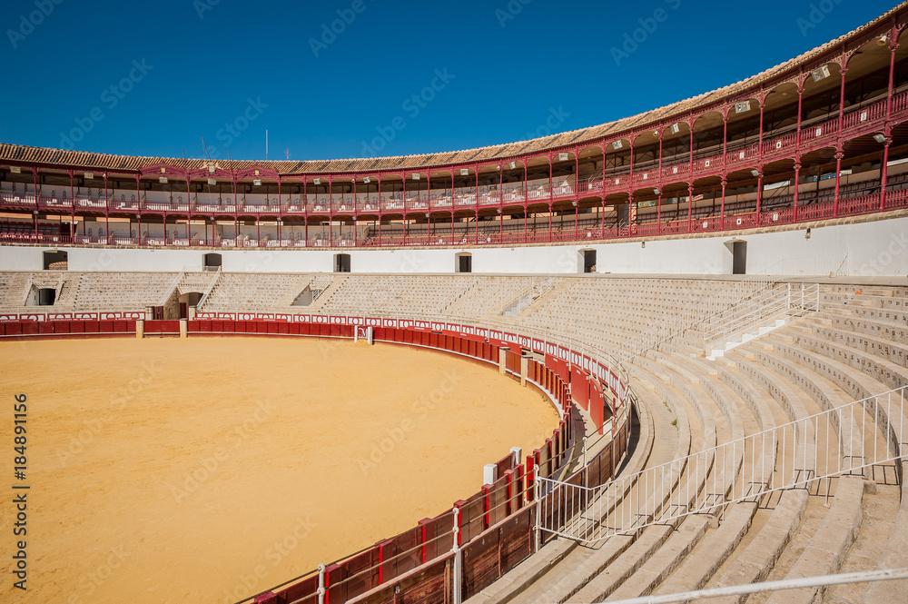 Plaza de Toros, Malaga, Spain, Corrida arena