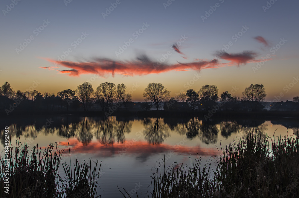 Fototapeta premium Zachód słóńca