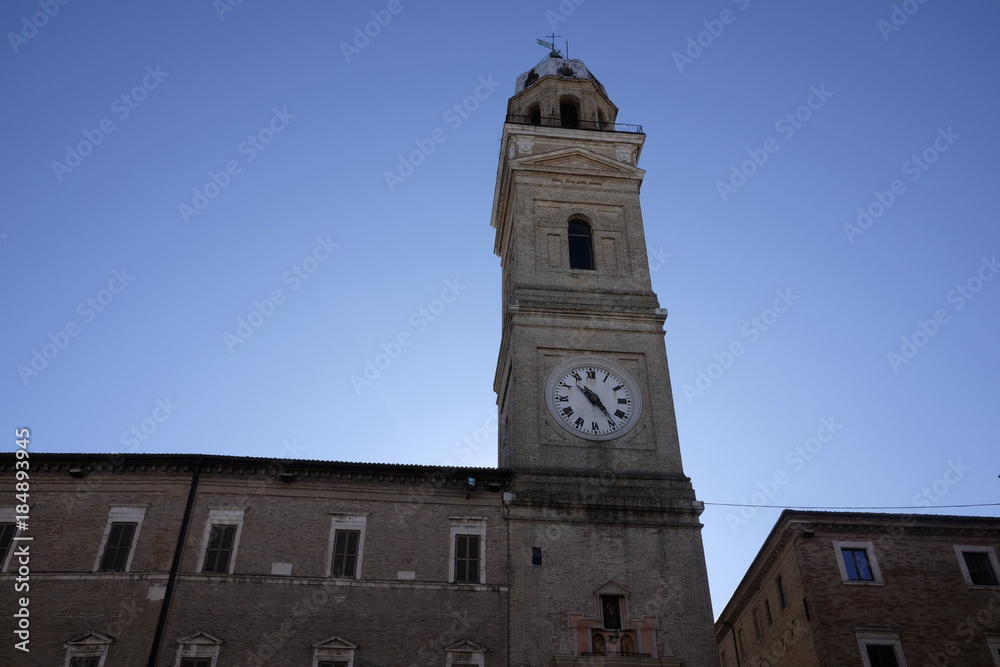 civic tower of macerata