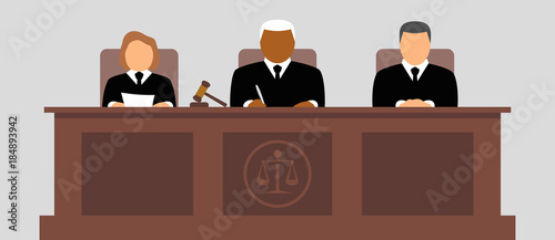 Tablou canvas Judges icon