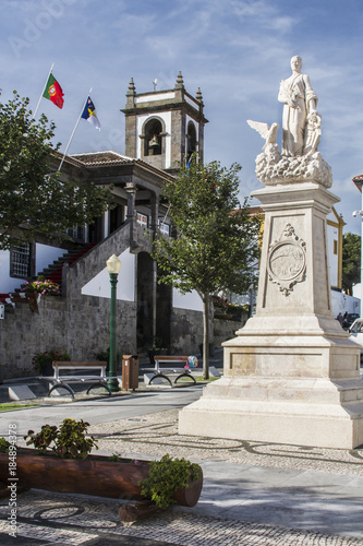 Rathaus von Praia da Vitória auf der Azoreninsel Terceira.