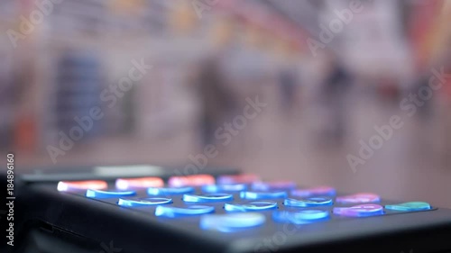 Wallpaper Mural Credit card moving through the reader Torontodigital.ca