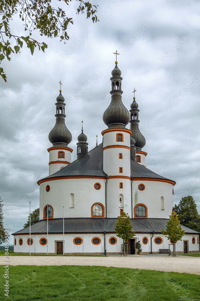 Chapel of the Trinity (Dreifaltigkeitskirche Kappl), Waldsassen, Germany