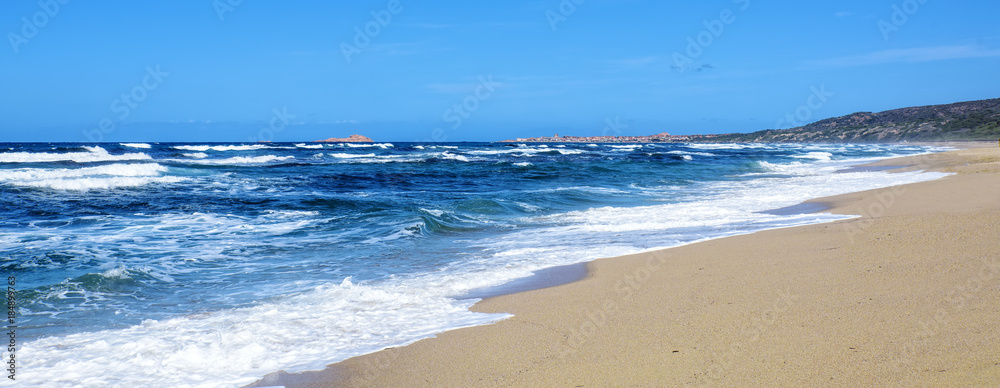 Badesi Strand Urlaubsort Sardinien