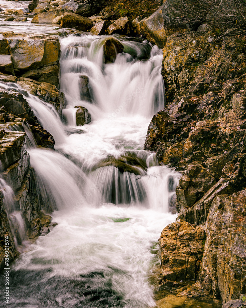 Fototapeta premium Rocky Gorge Falls, Conway NH