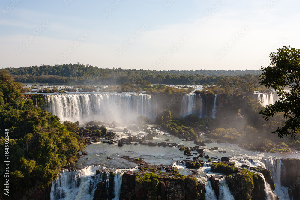 Fototapeta premium Iguazu falls view, Argentina
