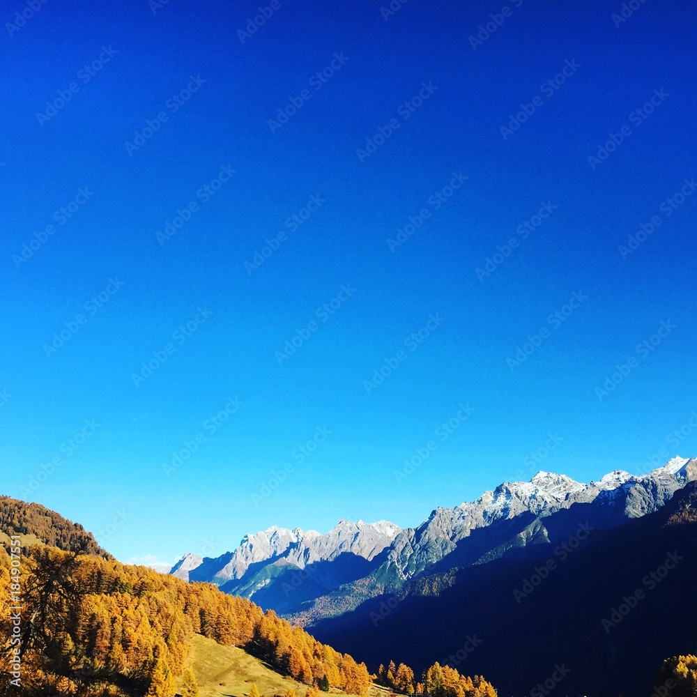 Unterengadiner Dolomiten im Herbst