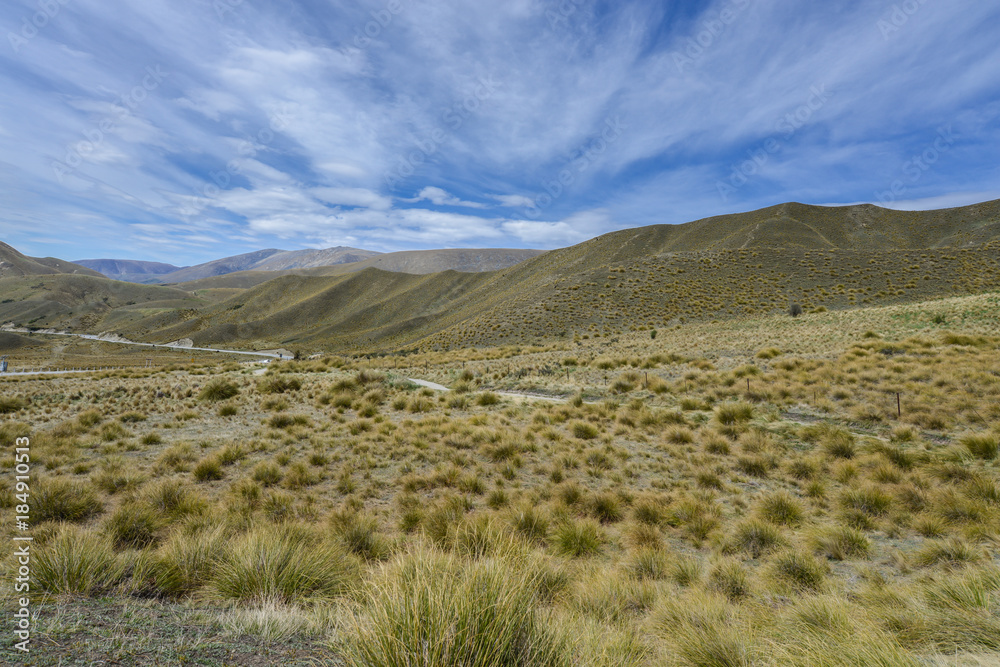 Lindis pass New Zealand Lindis pass New Zealand