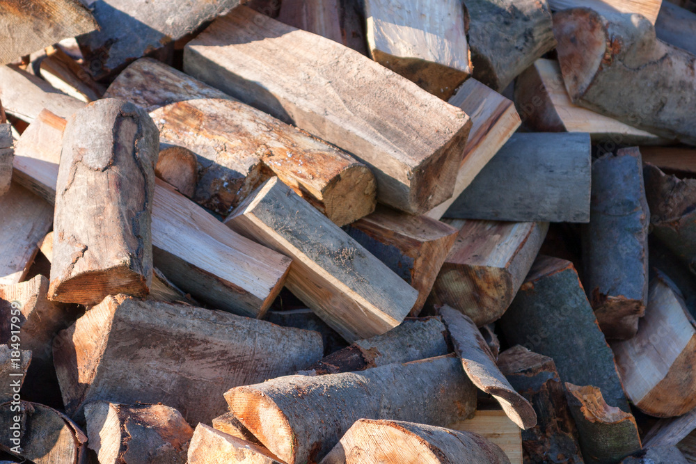 Stack pieces of woods as background Stack pieces of woods as background